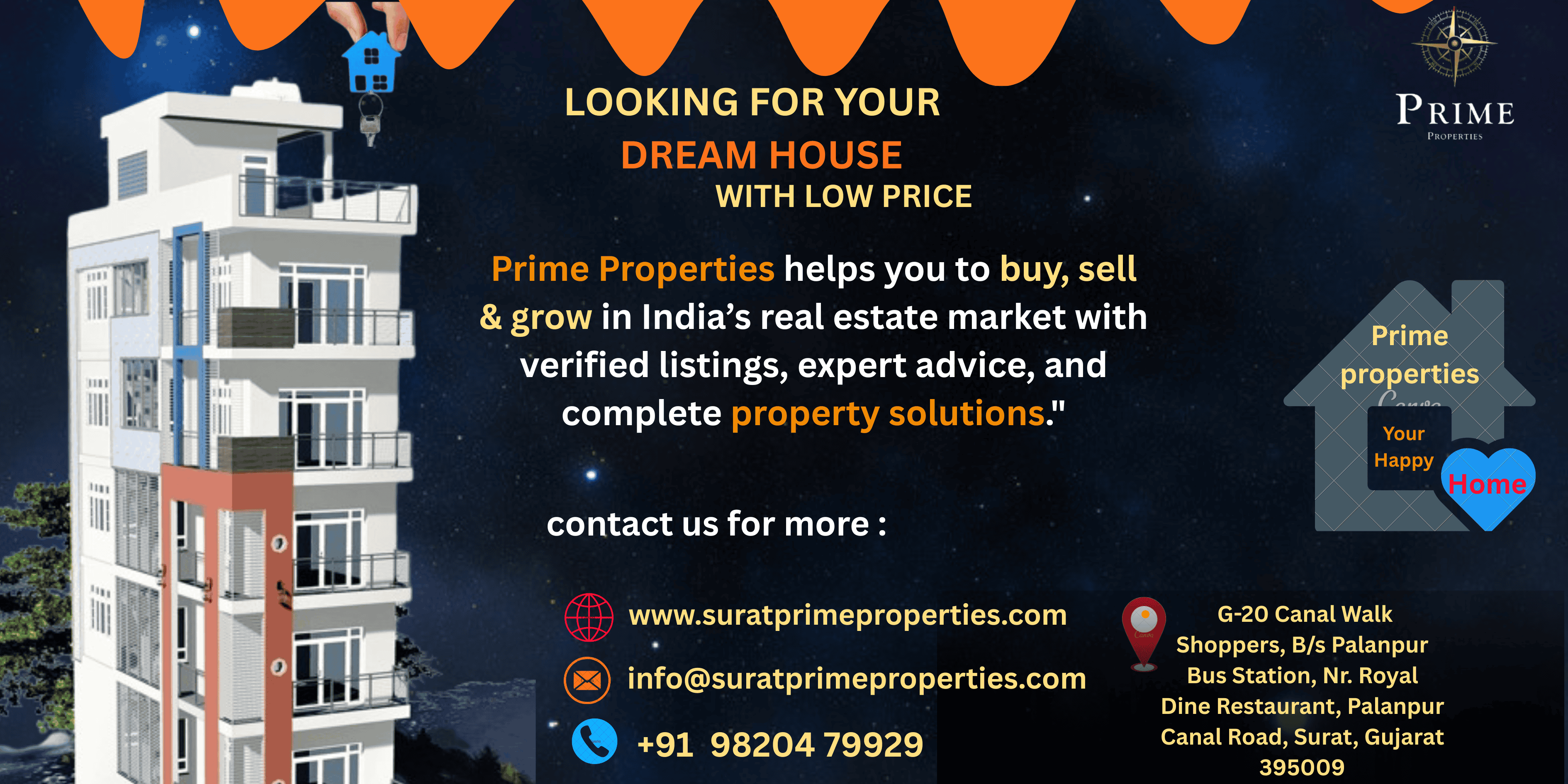 Residential & Commercial Real Estate Experts | Prime Properties India